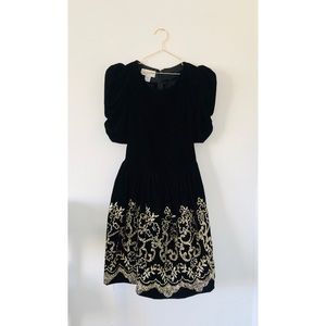 Jessica McClintock Velvet Dress